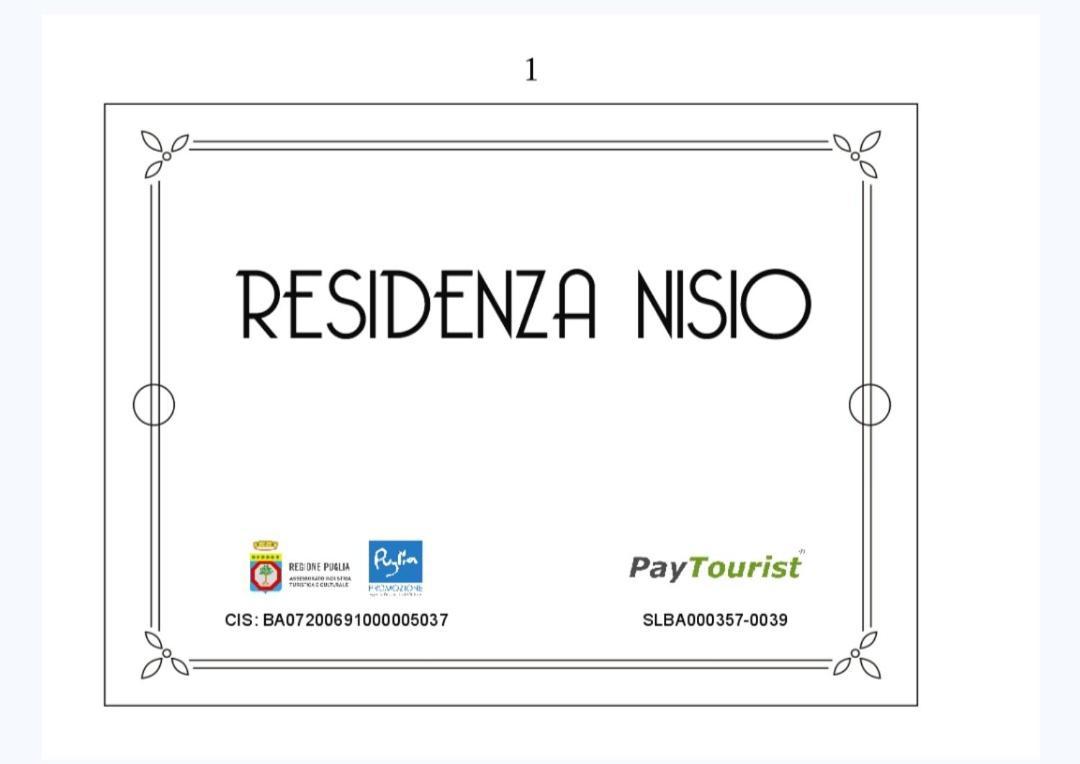 Hébergement de vacances Residenza Nisio *